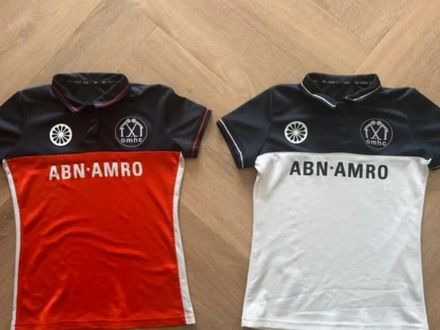 OMHC meisjes shirts mt 140 - gebruikt